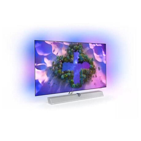SET UHD OLED TV Philips 48OLED936 + Philips TAW6505