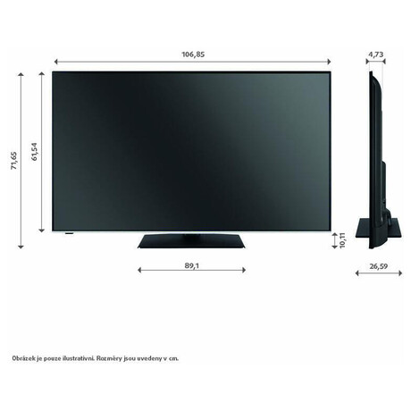 SET UHD OLED TV Philips 48OLED936 + Philips TAW6505