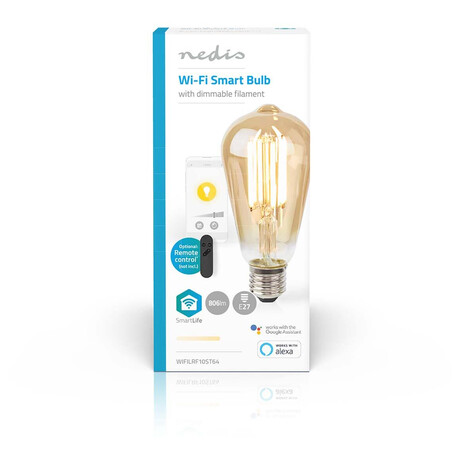 SmartLife LED rovka NEDIS WIFILRF10ST64