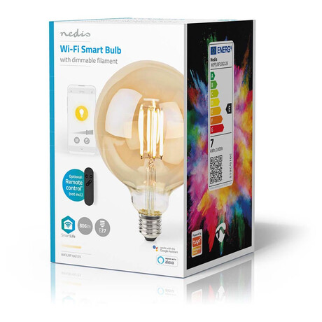 SmartLife LED rovka NEDIS WIFILRF10G125