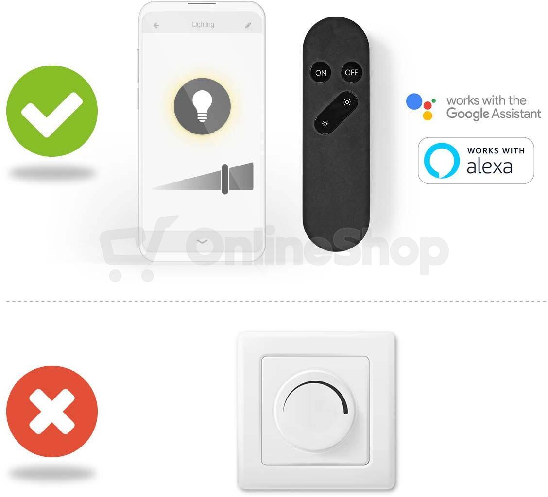 SmartLife LED žárovka NEDIS WIFILRF10C37