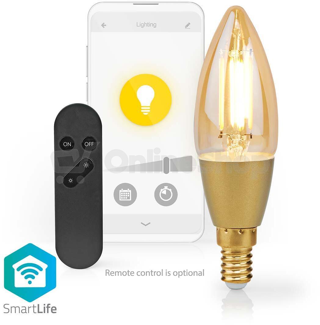 SmartLife LED žárovka NEDIS WIFILRF10C37