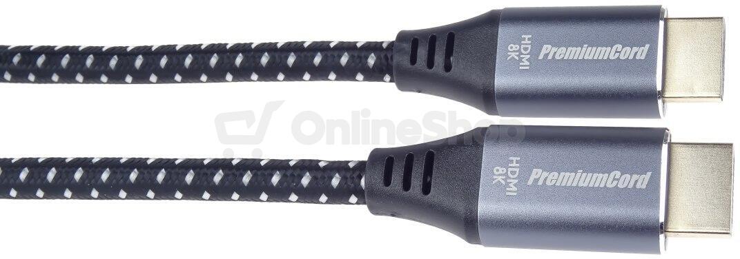 PremiumCord ULTRA HDMI2.1 kabel 8K 1m