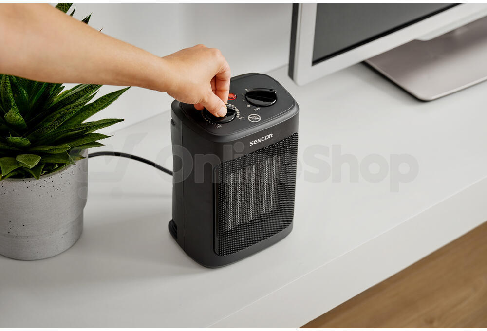 Keramické topidlo Sencor SFH 7601BK