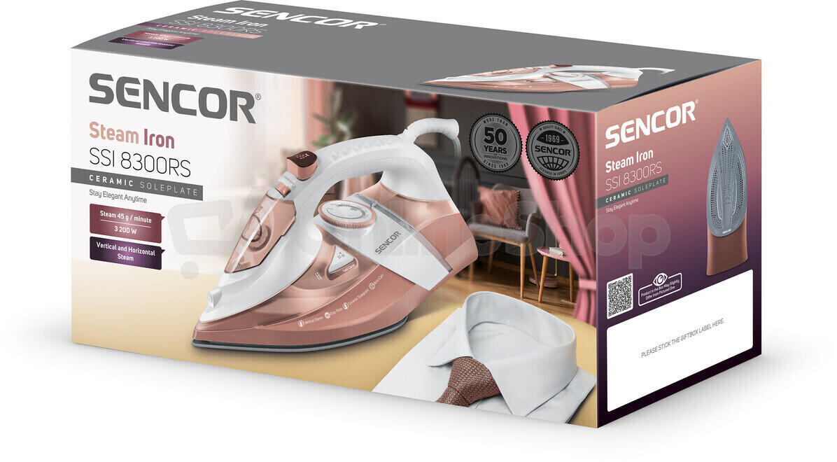 Žehlička Sencor SSI 8300RS