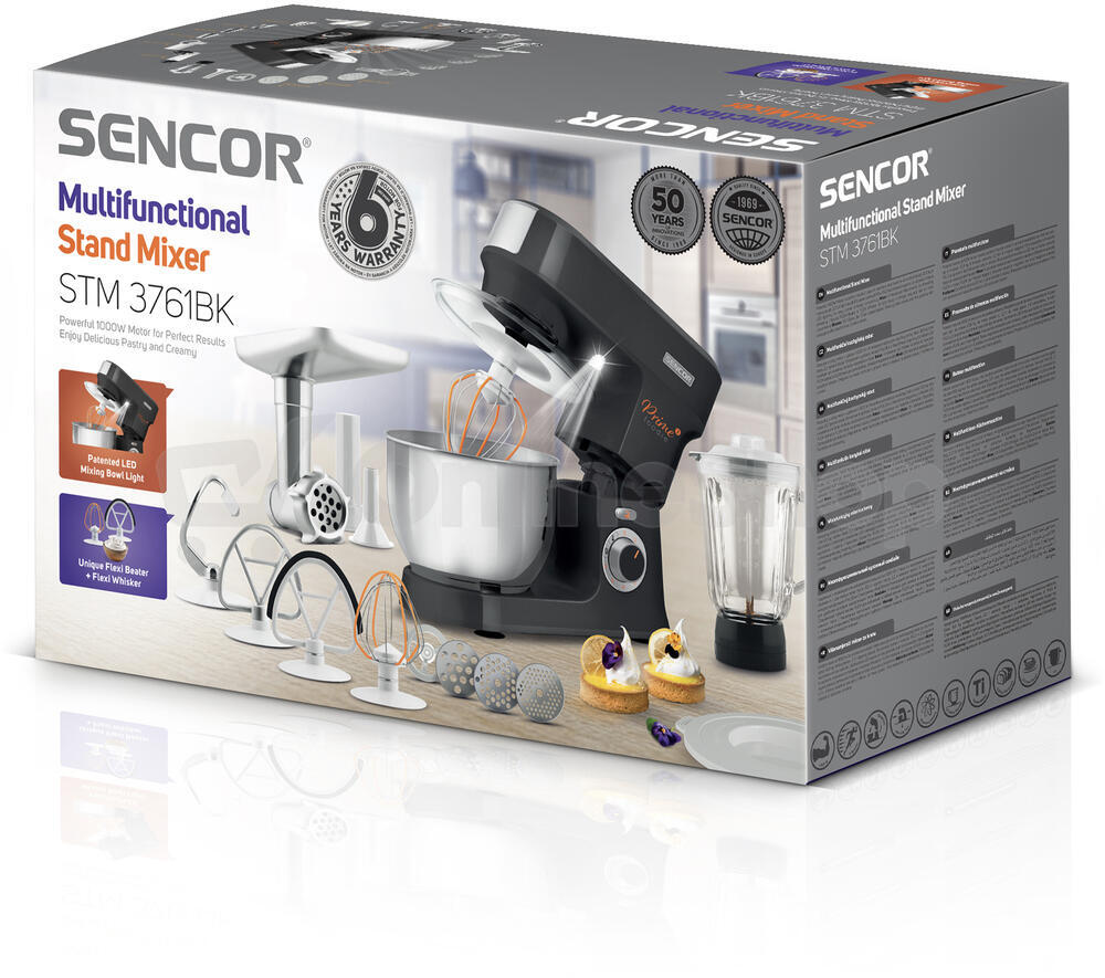 Kuchyňský robot Sencor STM 3761BK