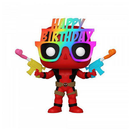 Funko POP Marvel: Deadpool 30th- Birthday Hat Deadpool