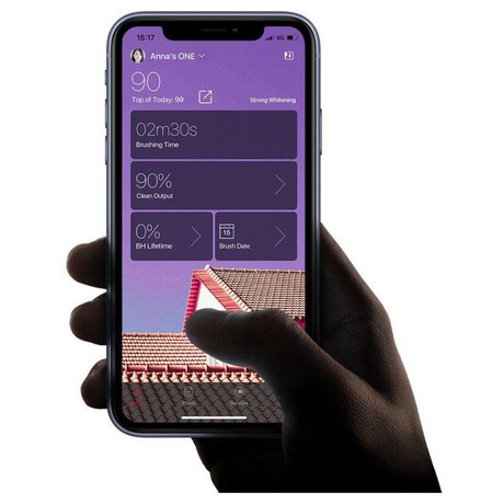Xiaomi Oclean X&nbsp;Pro modrá (foto 3)