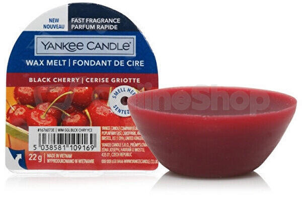 Yankee Candle Black Cherry vonný vosk 22 g