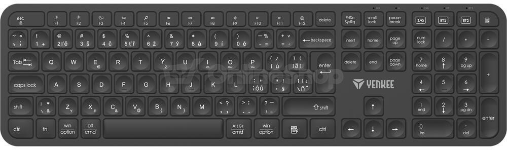 PC klávesnice Yenkee YKB 2050CS
