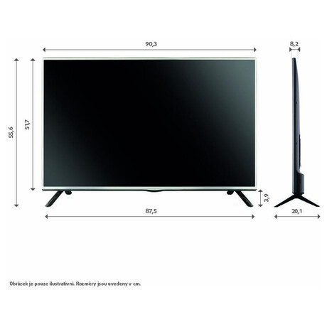 Sencor SLE 40F17TCS (foto 2)