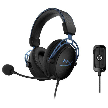 HP HyperX Cloud Alpha S&nbsp;- headset modrý (foto 2)