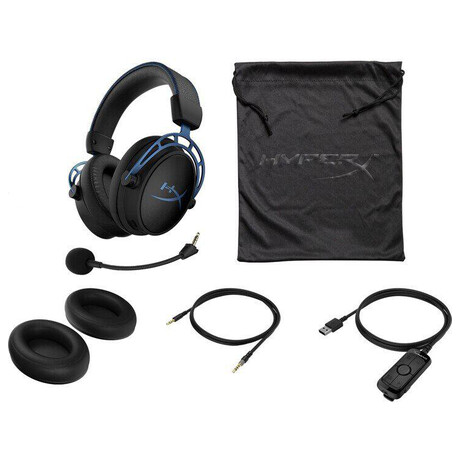 HP HyperX Cloud Alpha S&nbsp;- headset modrý (foto 5)