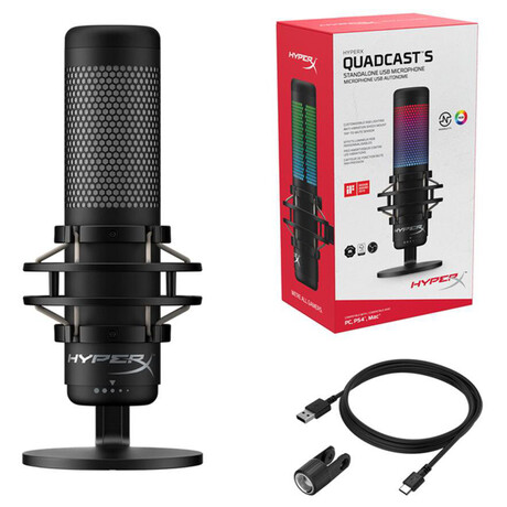 HP Inc. HyperX QuadCast S&nbsp;- USB Microphone (foto 4)