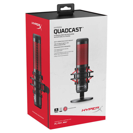 HP HyperX QuadCast samostatný mikrofon (foto 18)