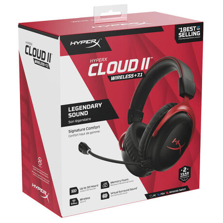 HP HyperX Cloud II Wireless (4P5K4AA)