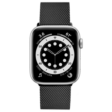 FIXED Mesh Strap pro Apple Watch 42/44/45/46/49mm, černý (foto 3)