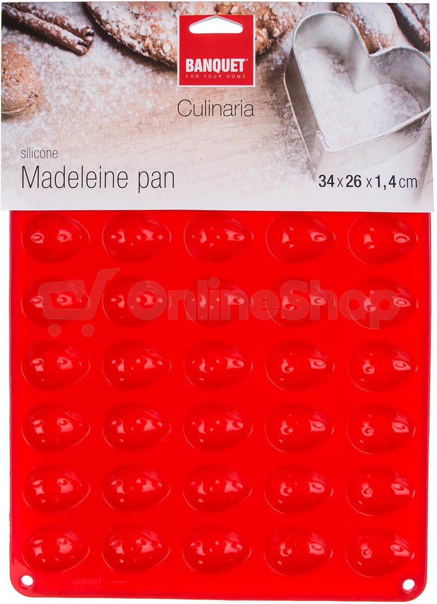 Forma na pečení ořechů BANQUET Culinaria Red