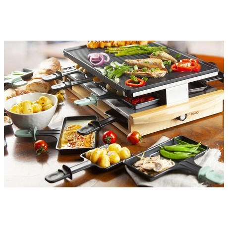 Raclette gril - bambusov - DOMO DO9246G