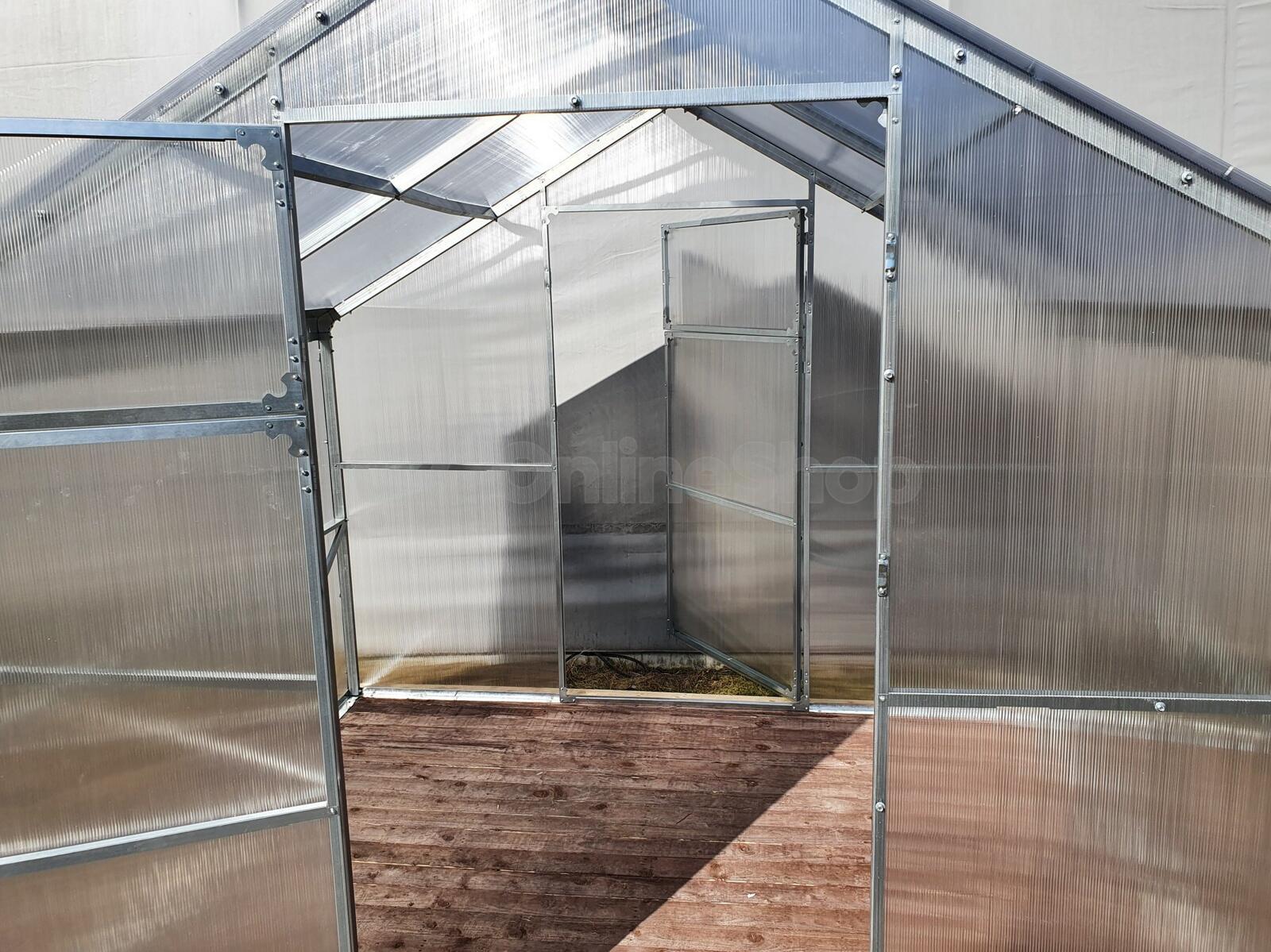 Skleník LANITPLAST DOMIK 2,6x2 m PC 4 mm LG2552