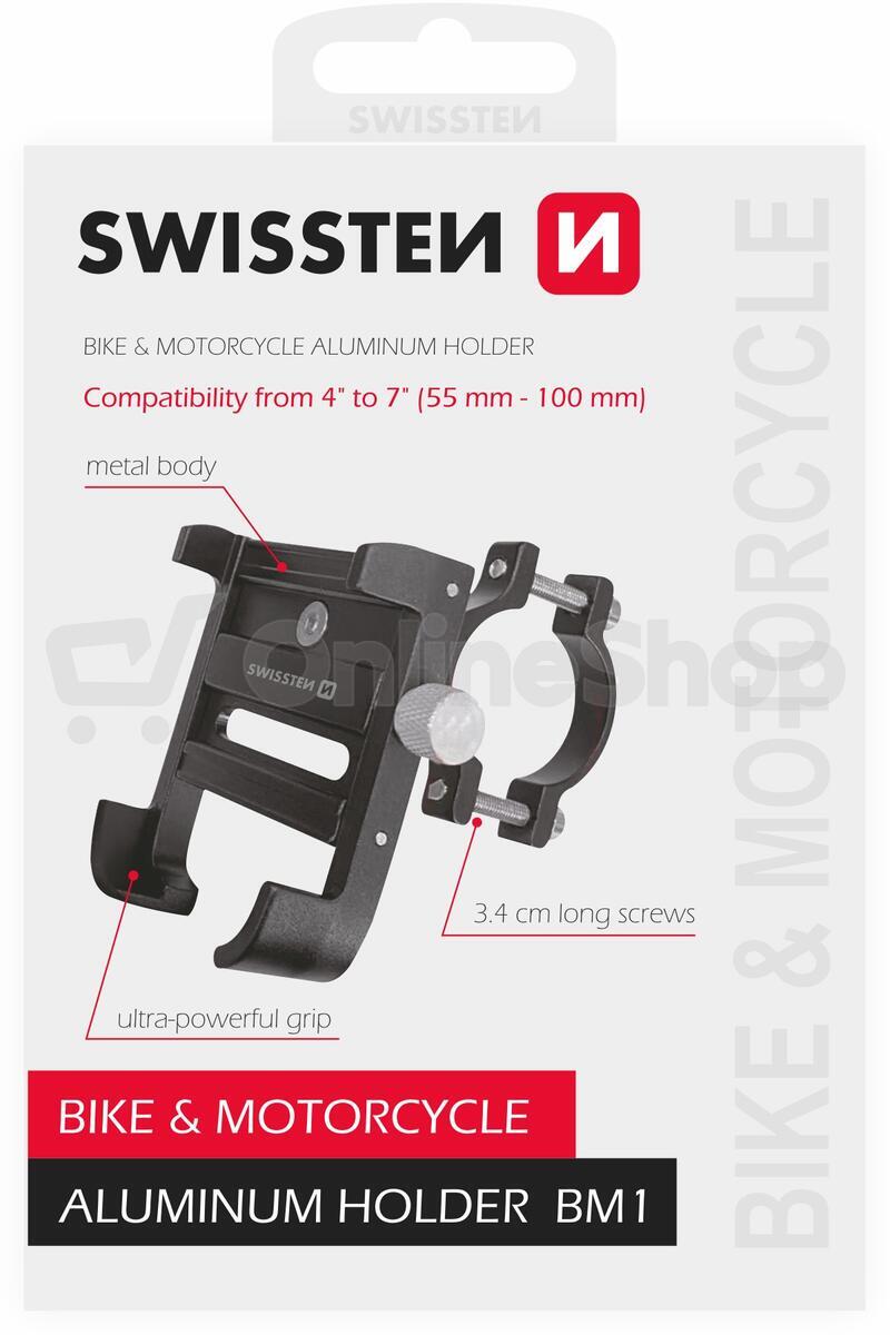 Držák na motorku/kolo Swissten BM1