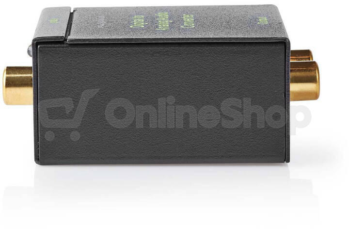 Převodník 2x Cinch/Toslink NEDIS ACON2510BK