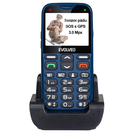 EVOLVEO EasyPhone XG, modrý (foto 2)