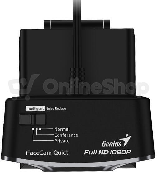 GENIUS FaceCam Quiet/ Full HD 1080P/ USB/ mikrofon (32200005400)