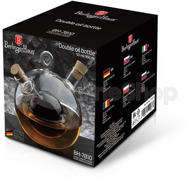 BERLINGERHAUS Láhev na olej a ocet 2v1 Crystal Collection BH-7810