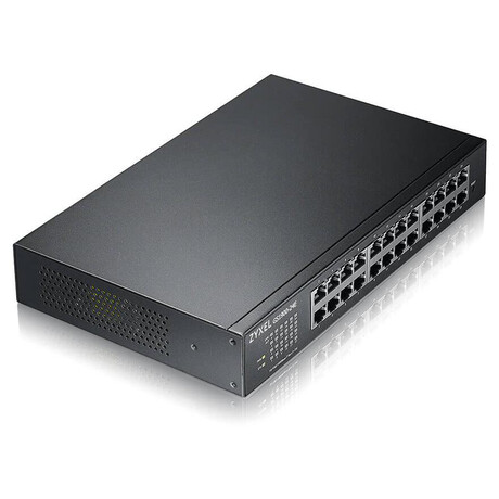 ZYXEL 24xGb IPv6 fanless smart swtch GS1900-24E v3 (foto 1)