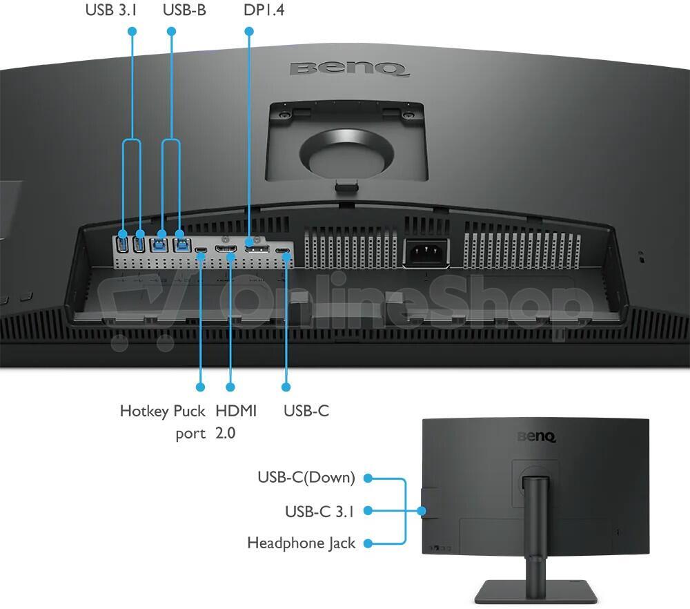 Monitor BENQ DesignVue PD2705U (9H.LKDLA.TBE)
