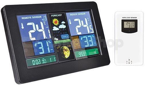 Meteostanice Solight TE81XL, černá