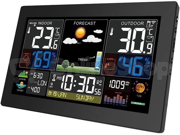 Meteostanice Solight TE81XL, černá