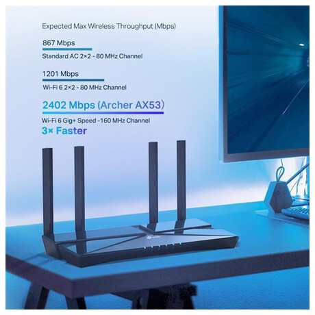 TP-Link Archer AX53, AX3000 WiFi6 router