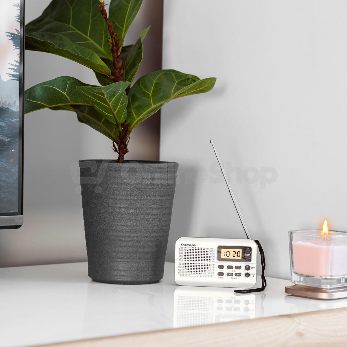 Přenosné mini rádio Kruger&Matz KM0819