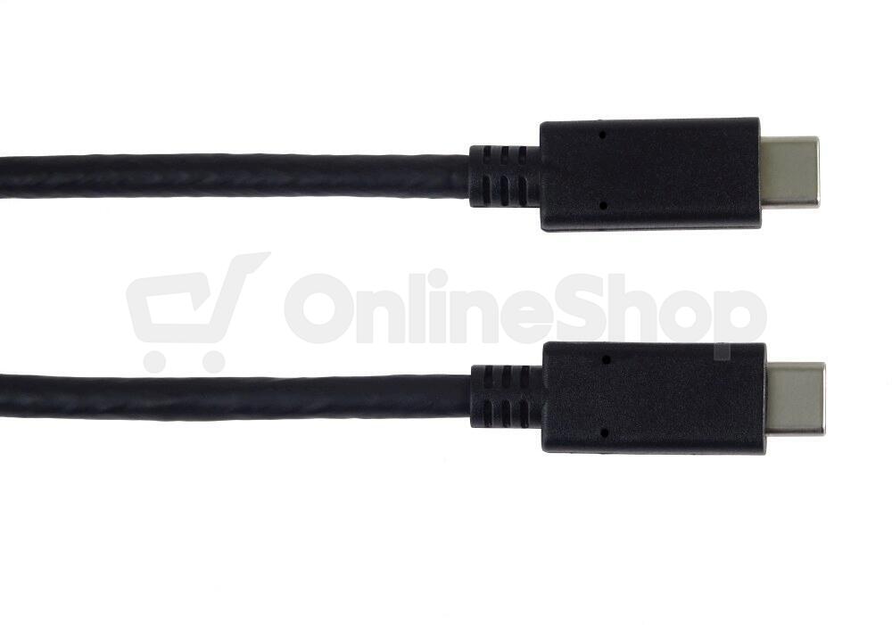 Kabel PremiumCord USB-C - USB-C M/M (3.2 generation 2x2), 5A, 20Gbit/s černý, 2m