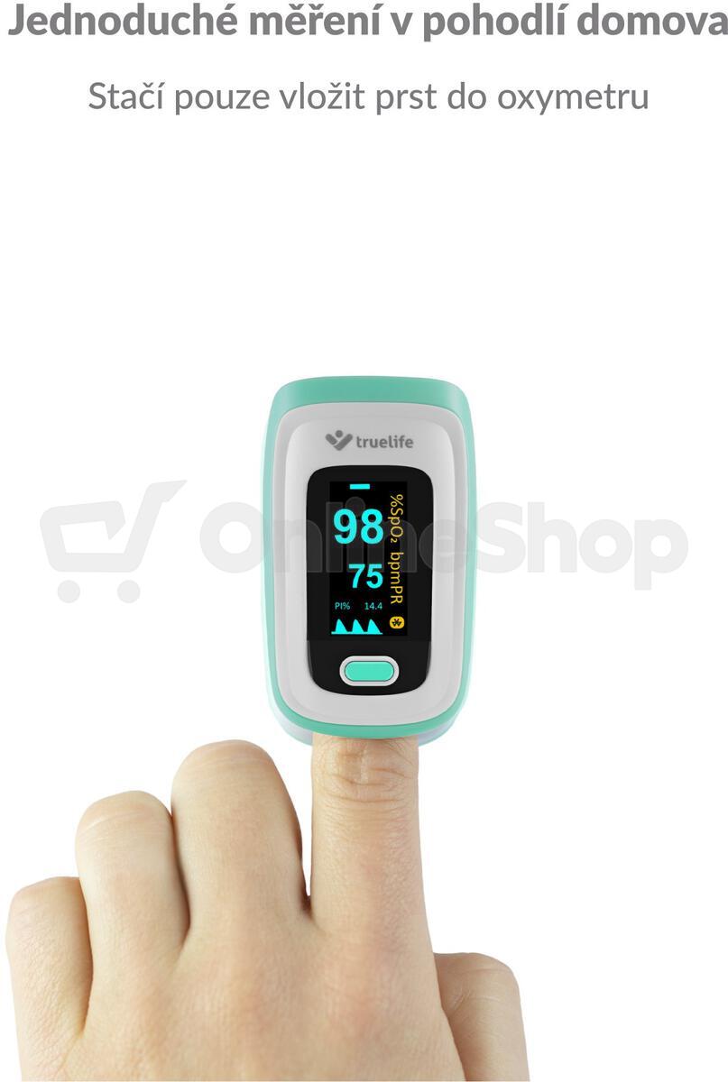 Pulzní oxymetr TrueLife Oximeter X5 BT