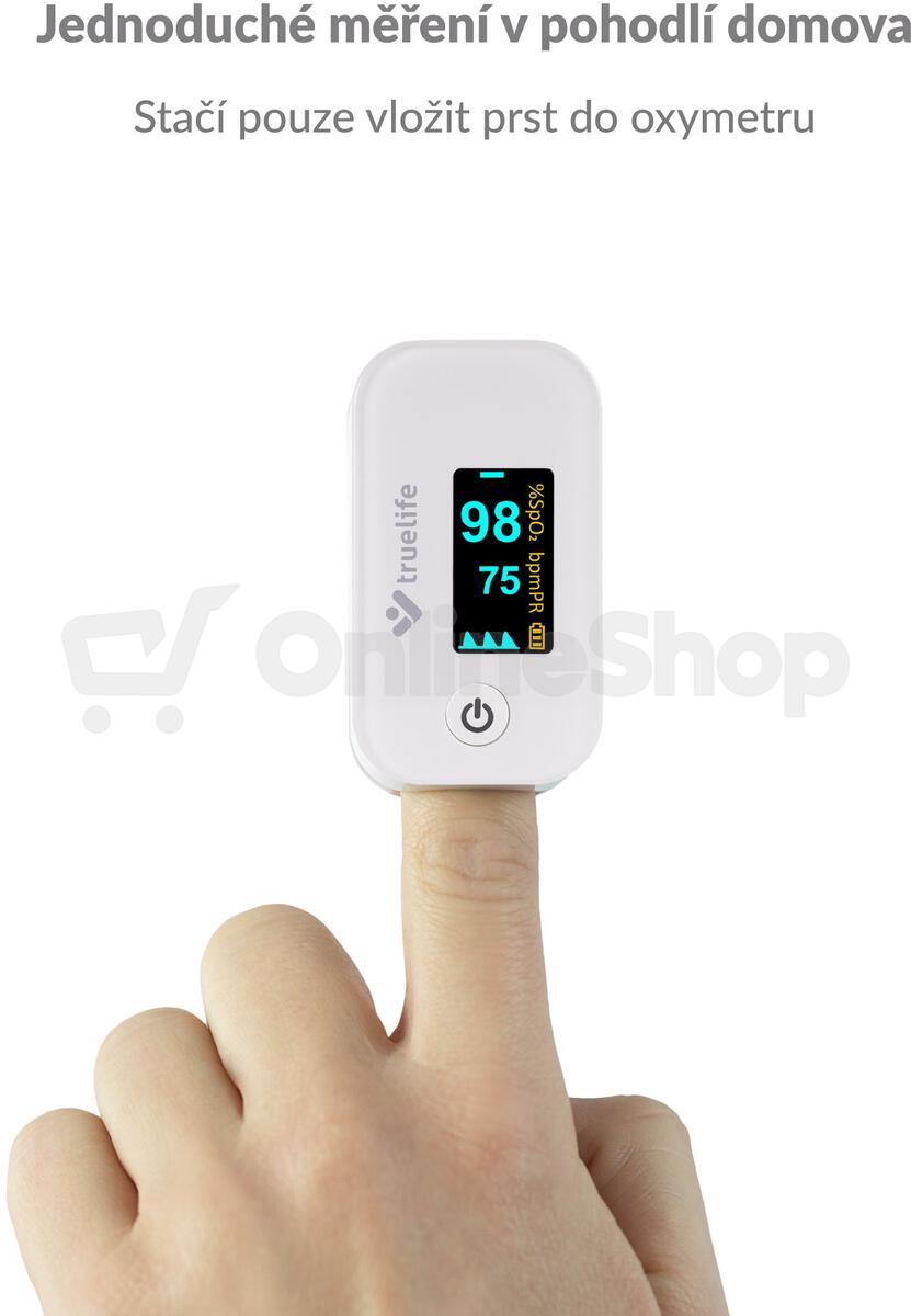 Pulzní oxymetr TrueLife Oximeter X3