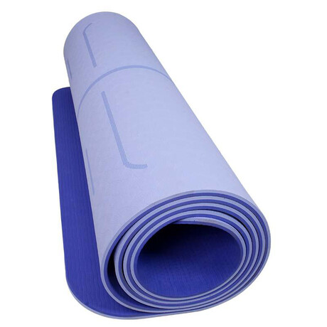 LIFEFIT YOGA MAT RELAX DUO, 183x58x0,6cm, modr (foto 3)