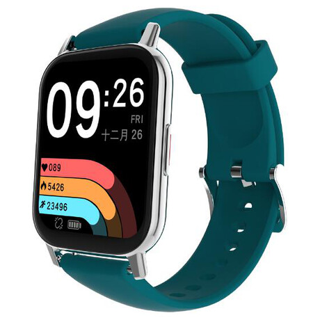 Doogee CS2 SmartWatch, Silver Green (foto 2)
