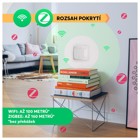 Smart centrln jednotka NOUS E1 ZigBee WiFi Tuya