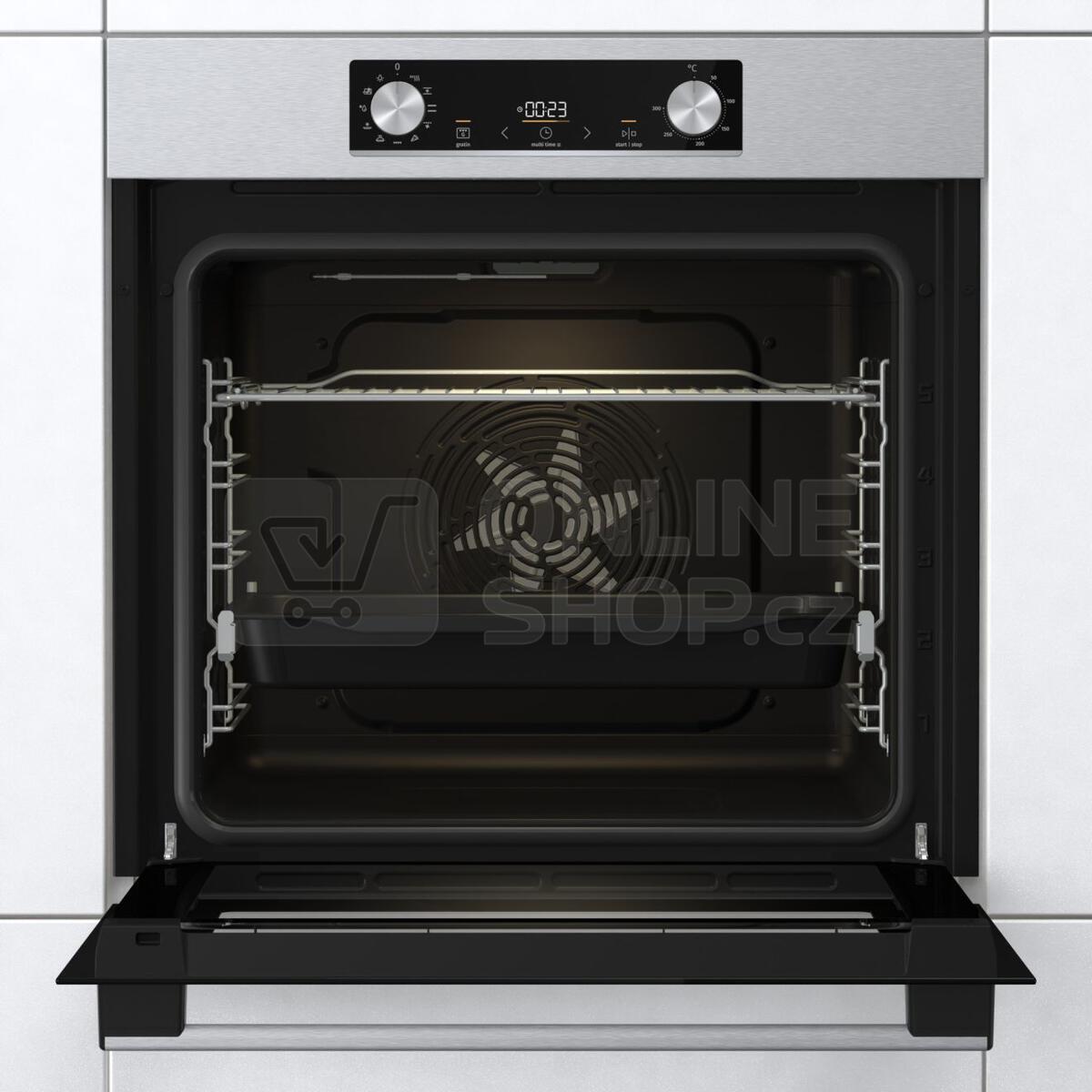 Электрический духовой шкаф gorenje bo6735e05x