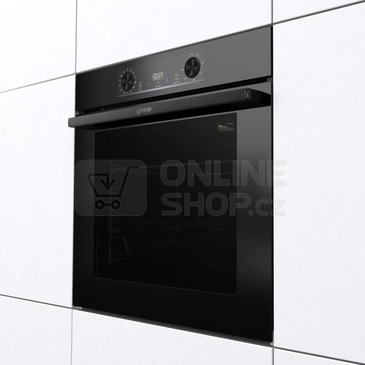 Встраиваемый электрический духовой шкаф gorenje bos6737e13bg black