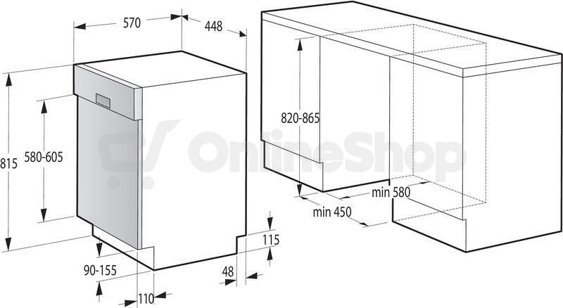 Myčka nádobí Gorenje GI520E15X