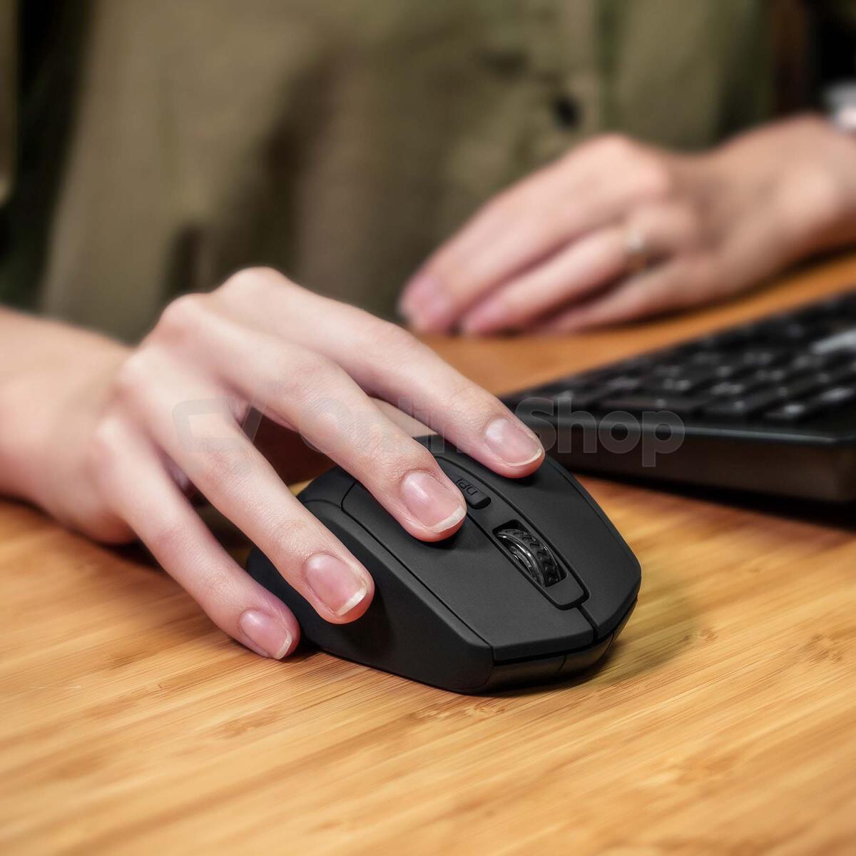 Bezdrátová myš Niceboy OFFICE M10 Ergonomic