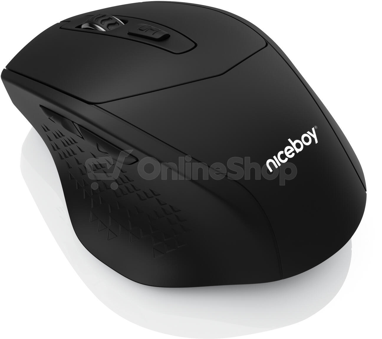 SET myši a klávesnice Niceboy OFFICE MK10 Comfort Set