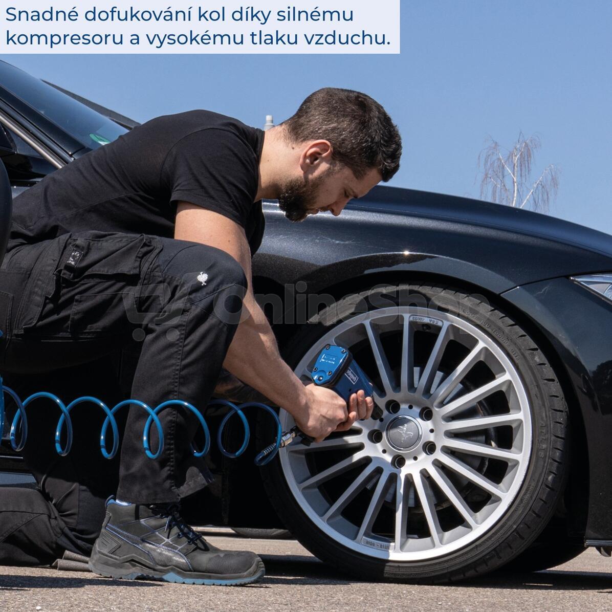Olejový kompresor Scheppach HC 550 tc, 100 l
