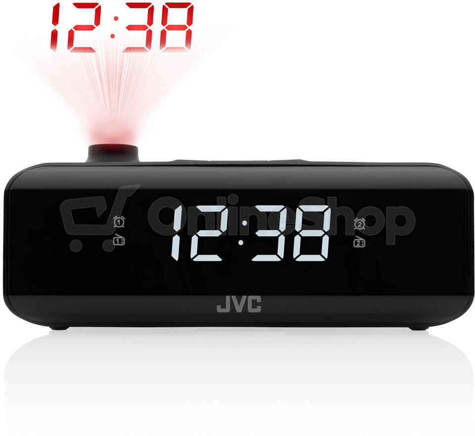 Radiobudík JVC RA-E211B, černý