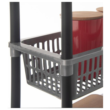 Regál GREY 4 patra Orion