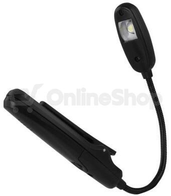 Emos LED svítilna na čtení, 10 lm, 1× AAA (P3400)